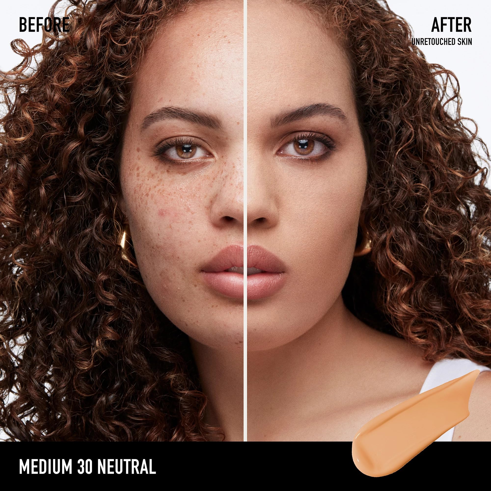 bareminerals Barepro texture close-up reveals weightless matte coverage