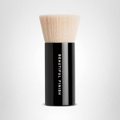 bareMinerals Beautiful Finish Brush lid-fit design works with Original and Matte foundations