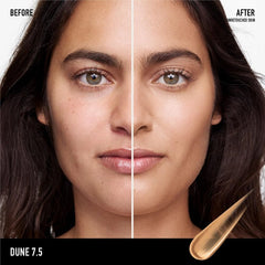 bareMinerals Complexion Rescue with hyaluronic acid provides lasting hydration for a fresh complexion.