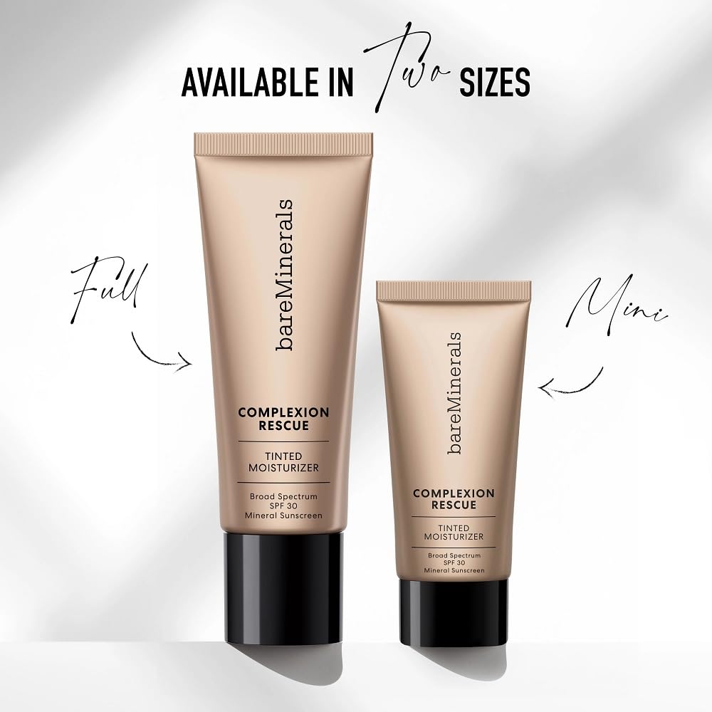 bareMinerals Complexion Rescue vegan, cruelty-free ingredients highlighted for clean beauty.