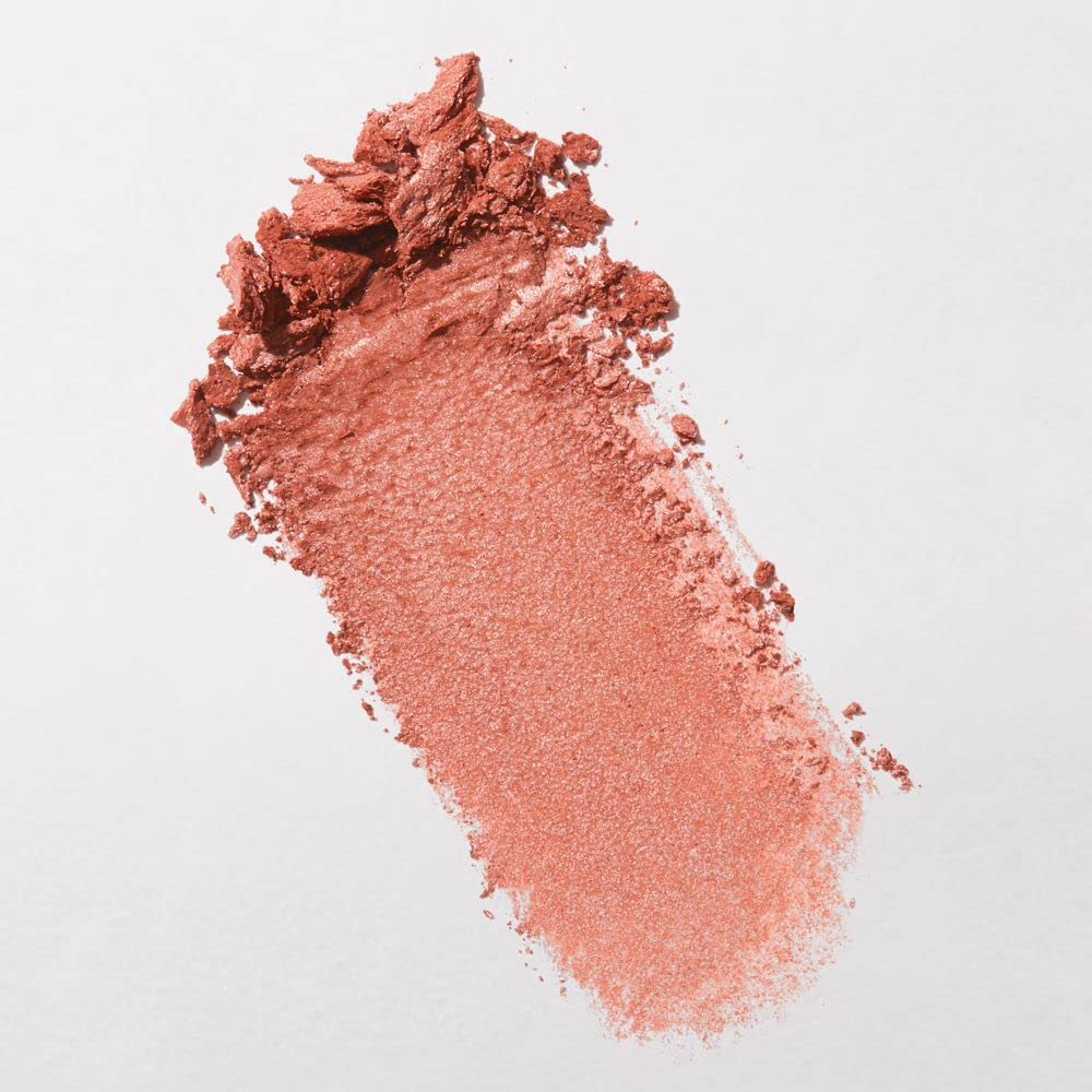 bareMinerals Gen Nude Blonzer Kiss of Copper texture-silky swirl demonstrates effortless blending.