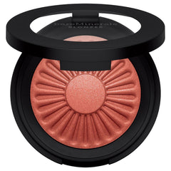 bareMinerals Gen Nude Blonzer Kiss of Rose talc-free powder for a smooth, buildable rosy-bronze glow.