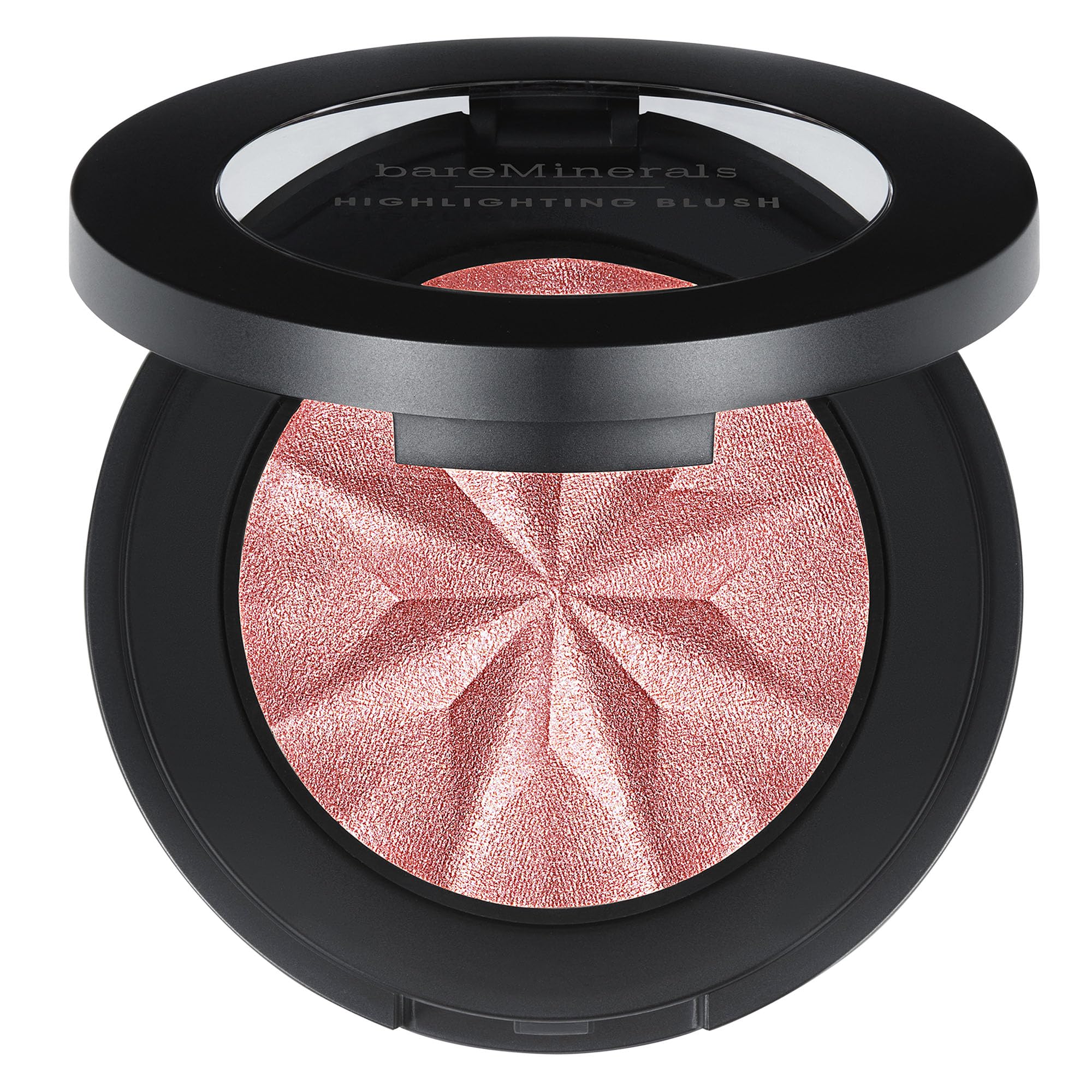 bareMinerals Gen Nude Highlighting Blush Pink Glow packaging helps quick shade identification.