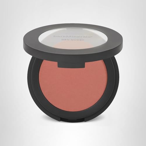 bareMinerals Gen Nude Powder Blush Strike A Rose application-steps guide helps build and blend color