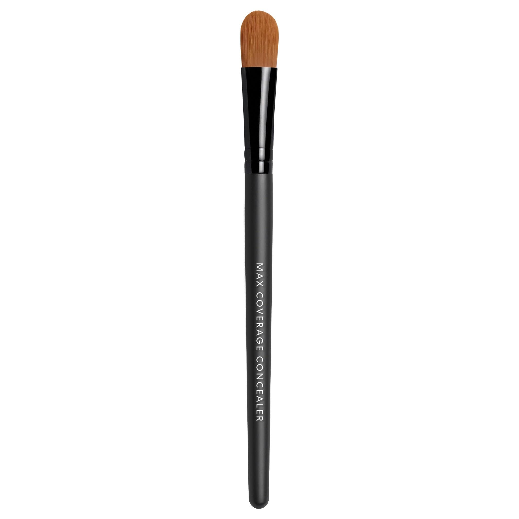 BareMinerals maximum coverage flat concealer brush with synthetic fibers delivers seamless blending for full-coverage concealer