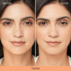 BareMinerals Mineral Veil pores blurred close-up highlights pore-softening effect.