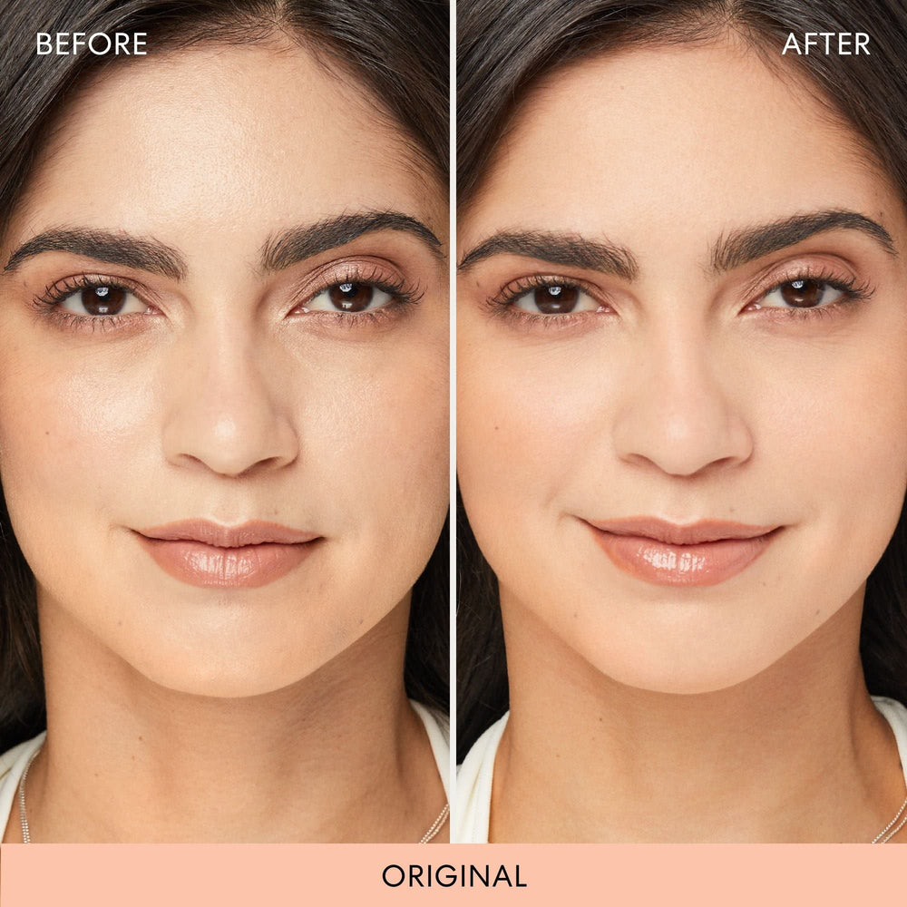 bareMinerals Mineral Veil soft-focus finish for photos with no flashback.