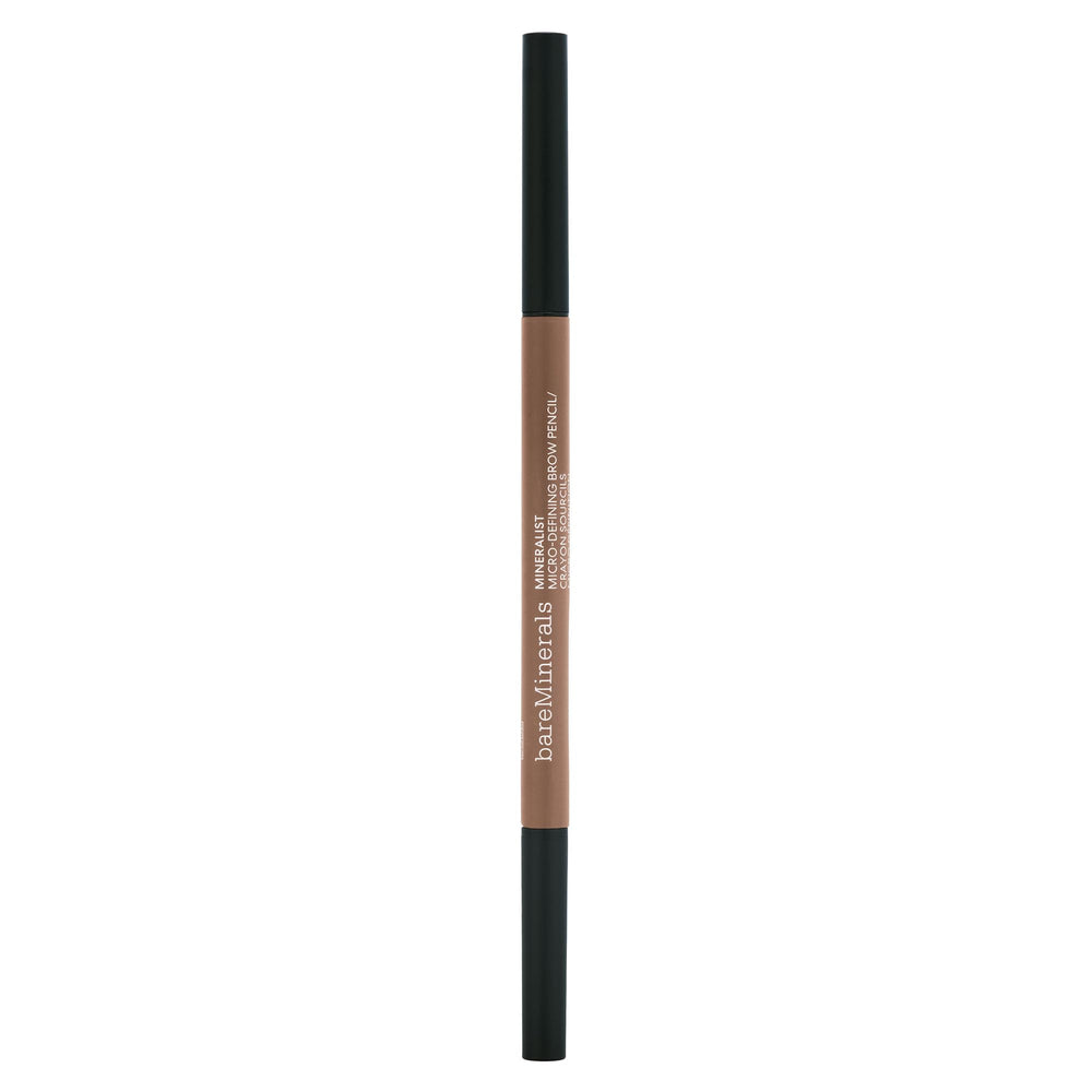 bareMinerals Mineralist detailing micro-fill brow pencil front view shows hairlike strokes for natural brows