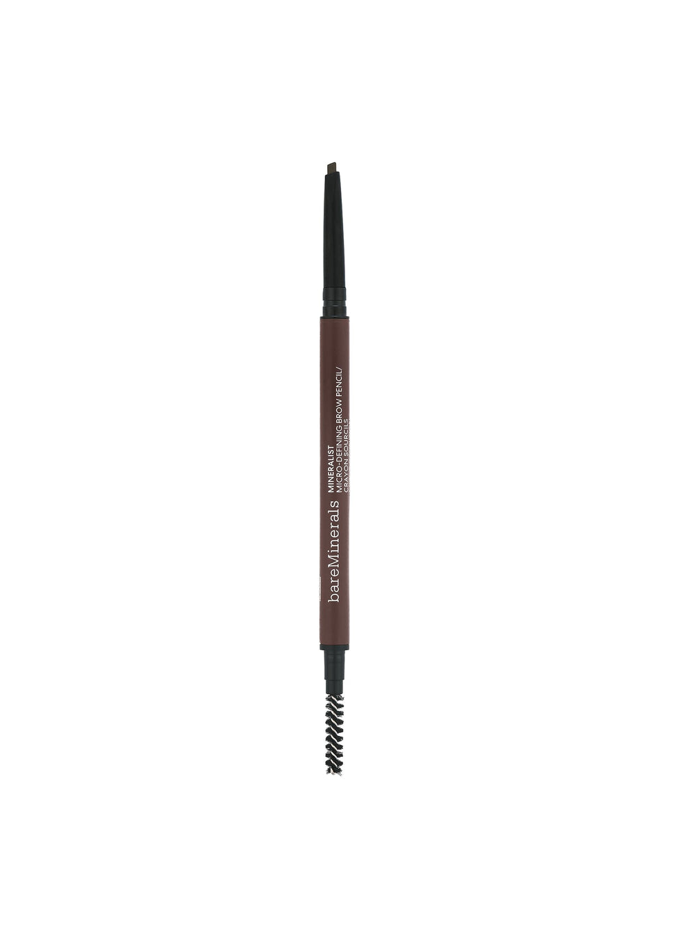 bareMinerals Mineralist Detailing Micro-Fill para cejas, punta en gota, trazos realistas.