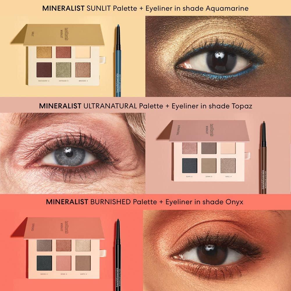 bareMinerals Mineralist Lapiz Ojos Graphite vegano y libre de crueldad.