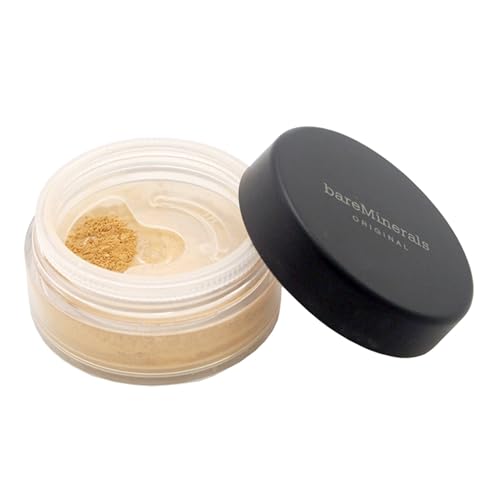 bareMinerals Original Loose Powder Foundation Golden Medium 14 buildable coverage suitable for day-to-night wear