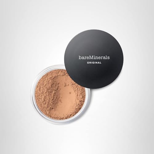 bareMinerals Original Loose Powder Foundation SPF 15 Medium Tan 18 shade swatch