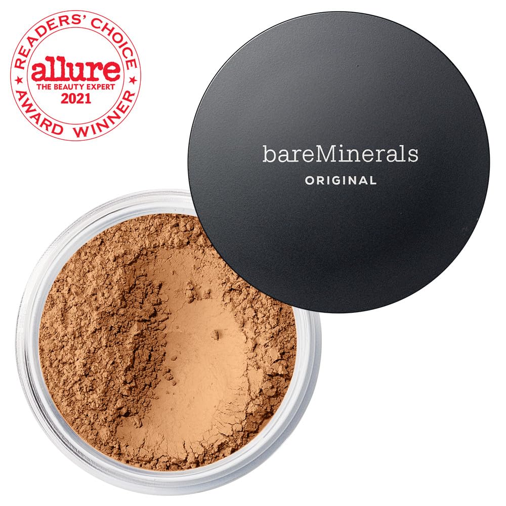 bareMinerals Original Loose Powder Foundation SPF 15 protection on skin during sunny days.