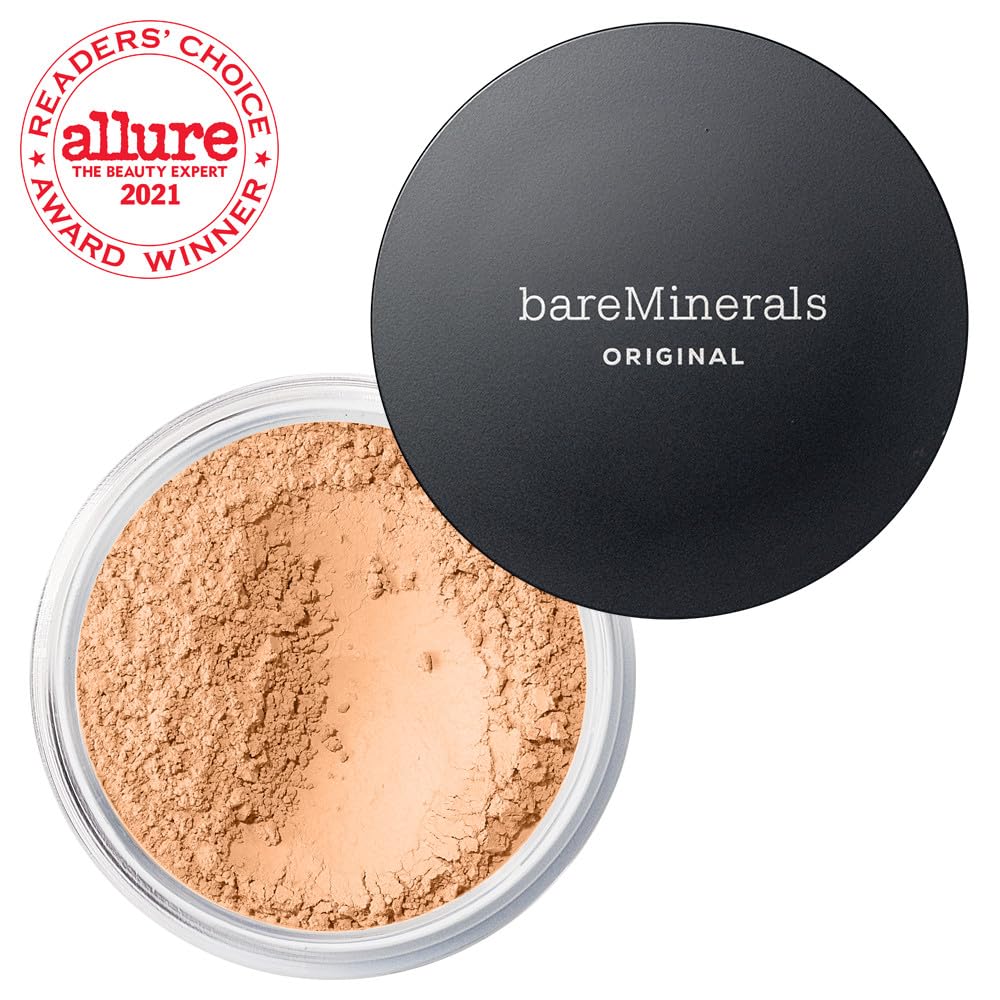 bareMinerals Original Loose Powder Foundation SPF 15 Golden Nude 16 vegan ingredients note