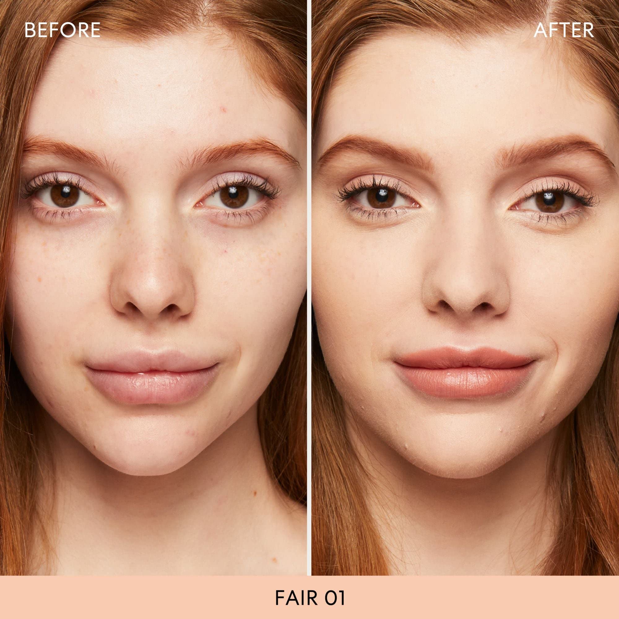 bareMinerals Original Matte Loose Foundation powder dispense demonstrates smooth, even powder flow