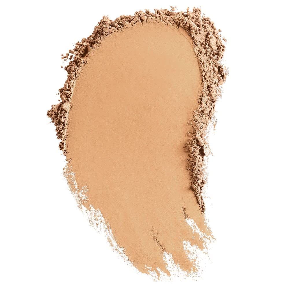 bareMinerals Original Matte Loose Foundation texture close-up reveals lightweight, matte finish.