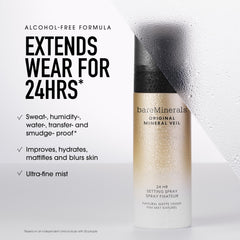 bareMinerals Original Mineral Veil alcohol-free packaging emphasis.