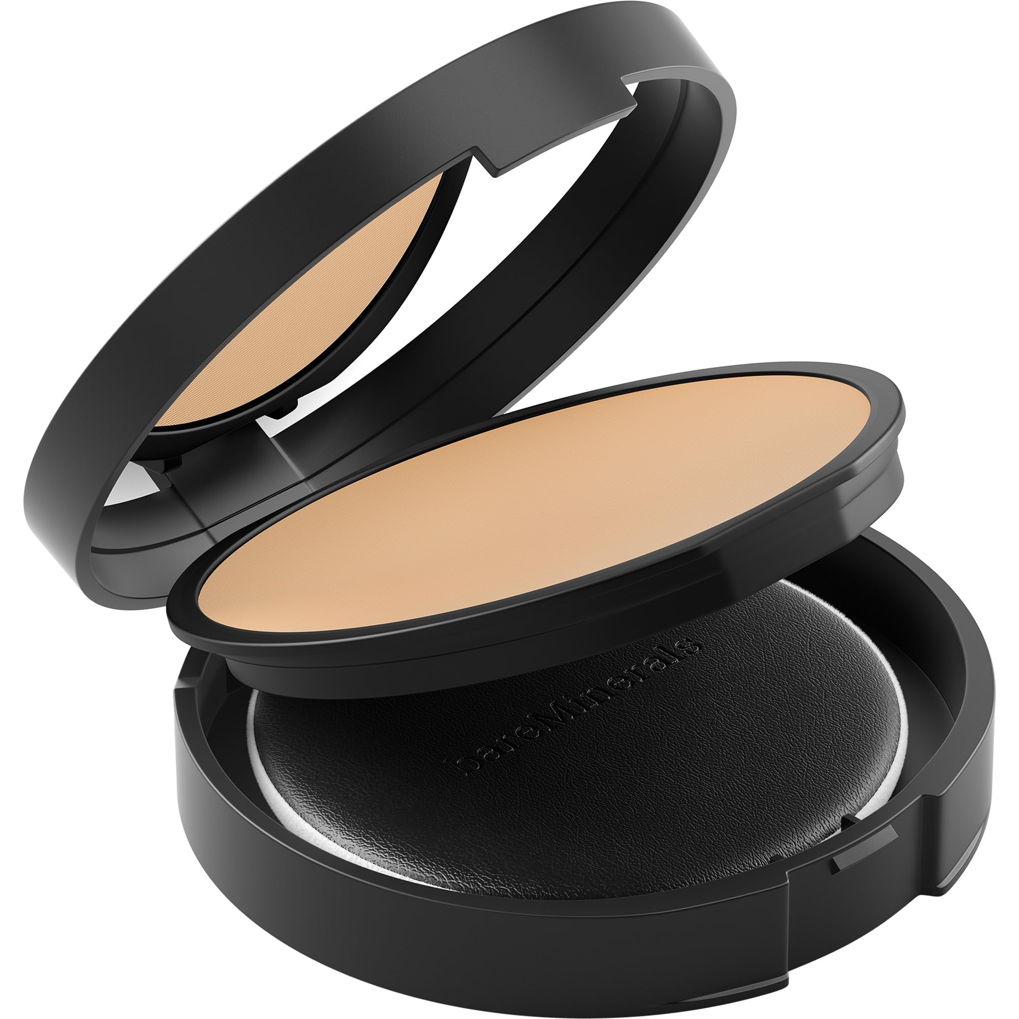 bareMinerals Original Mineral Veil compact open view with powder pan