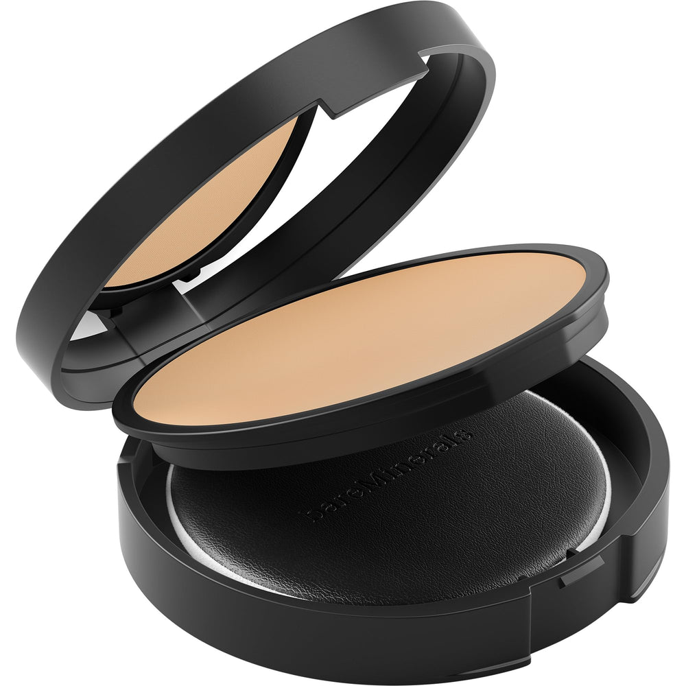 bareMinerals Original Mineral Veil compact open view with powder pan