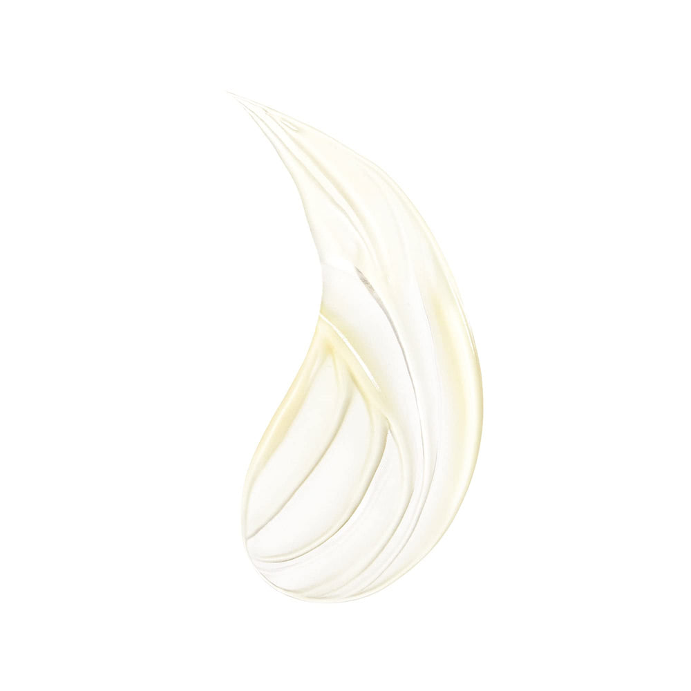 bareMinerals Original Pore Minimizing Gel Primer texture closeup shows velvety lightweight formula.