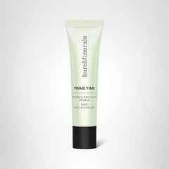 BareMinerals redness-reducing gel face primer packaging highlights vegan oil-free formula for sensitive skin