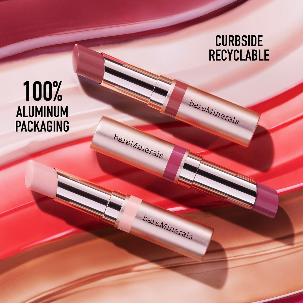 bareMinerals Sesame Seed Extract moisture-boosting gloss-balm use case.