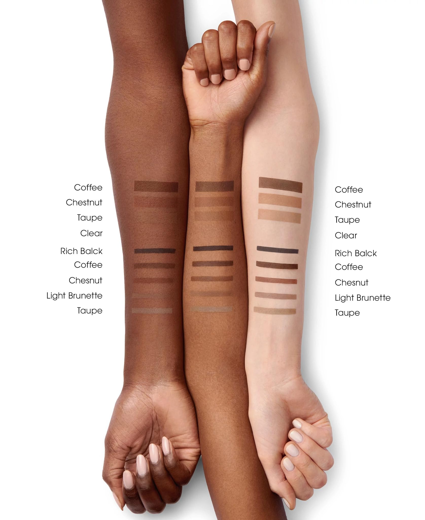 bareMinerals Strength & Length Brow Gel offers long-wear, transfer-proof performance.