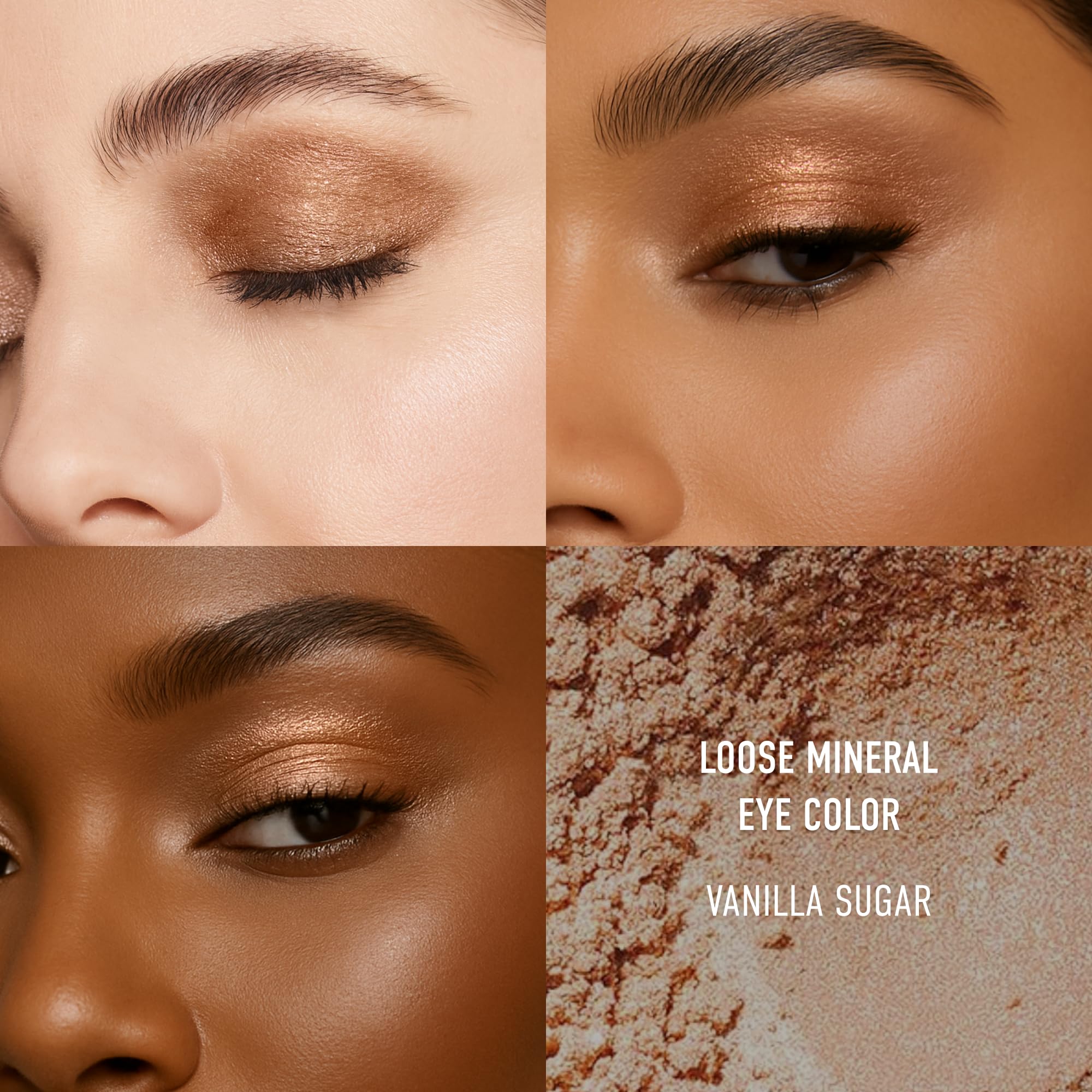 bareMinerals Vanilla Sugar creamy texture closeup highlights smooth, blendable formula.
