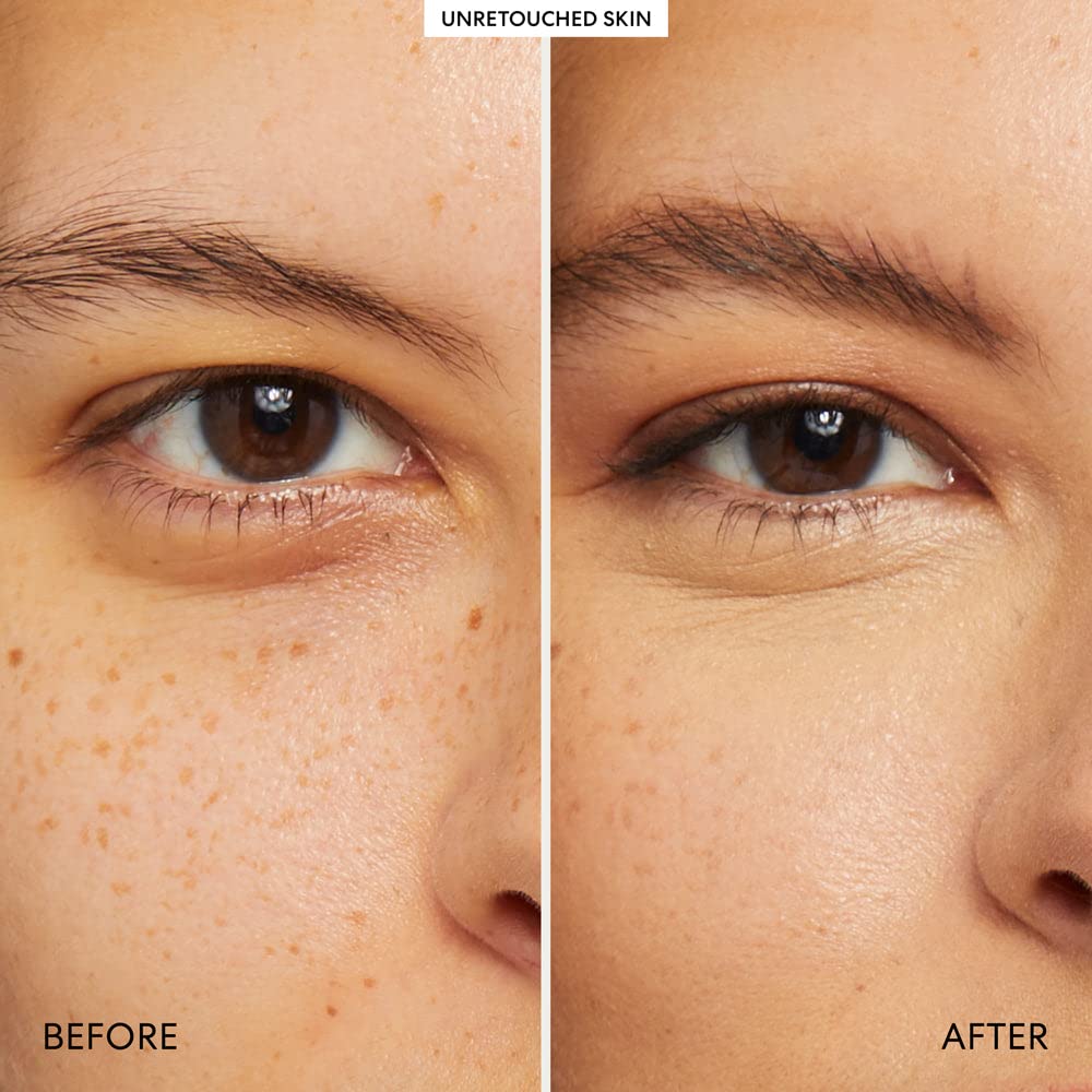 BareMinerals Well Rested under-eye brightener SPF 20 label highlights sun protection for delicate skin.