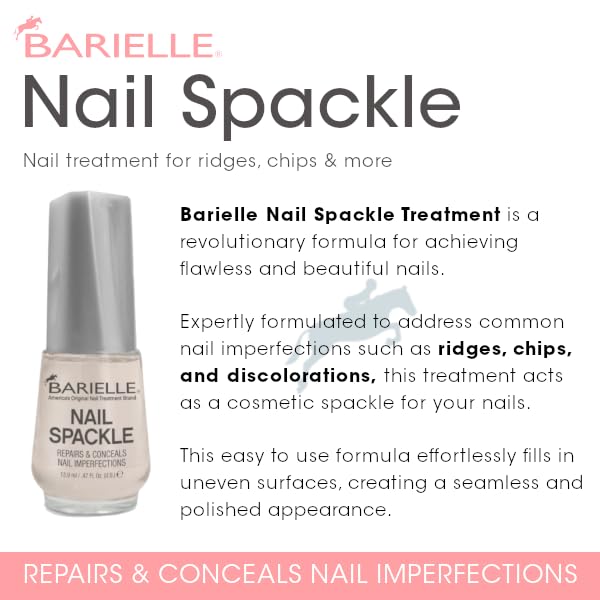Barielle Nail Spackle ridge-fill close-up highlights a seamless natural nail surface.