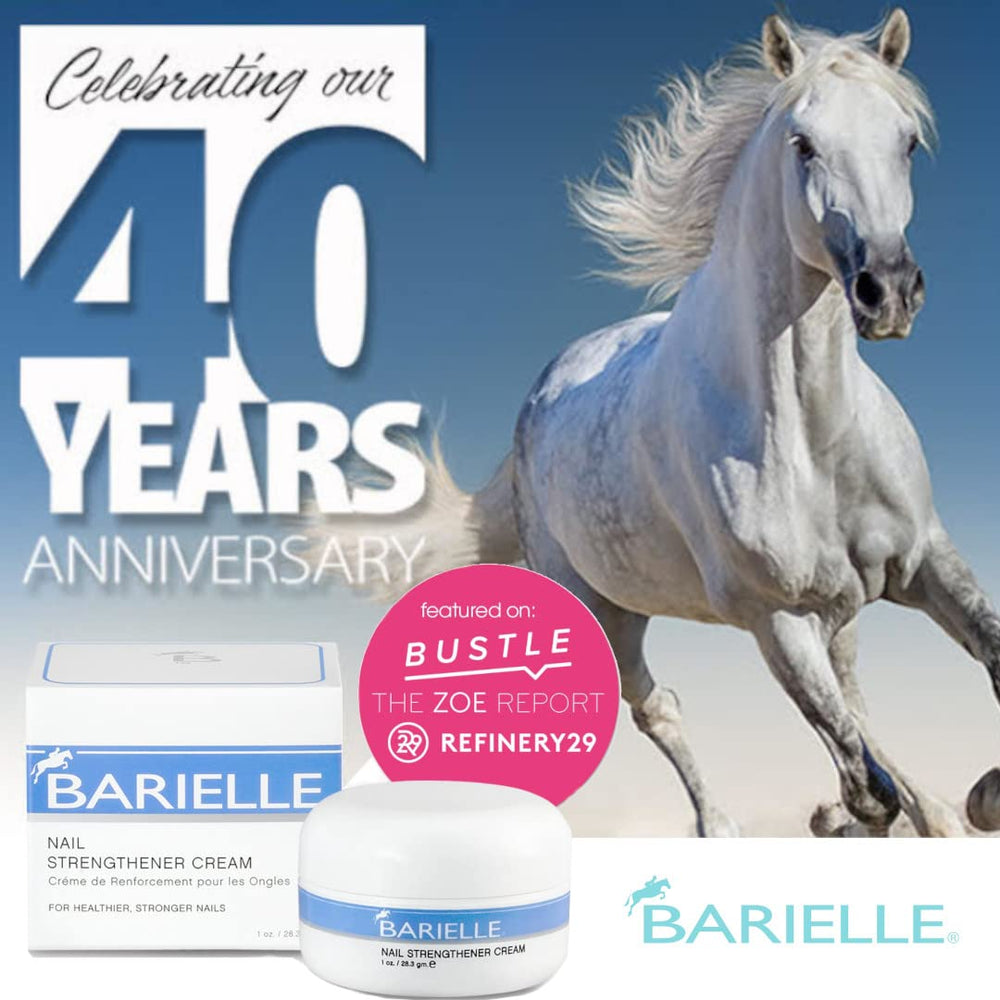 BARIELLE Nail Strengthener Cream ingredients showcase conditioning components for healthier nails.