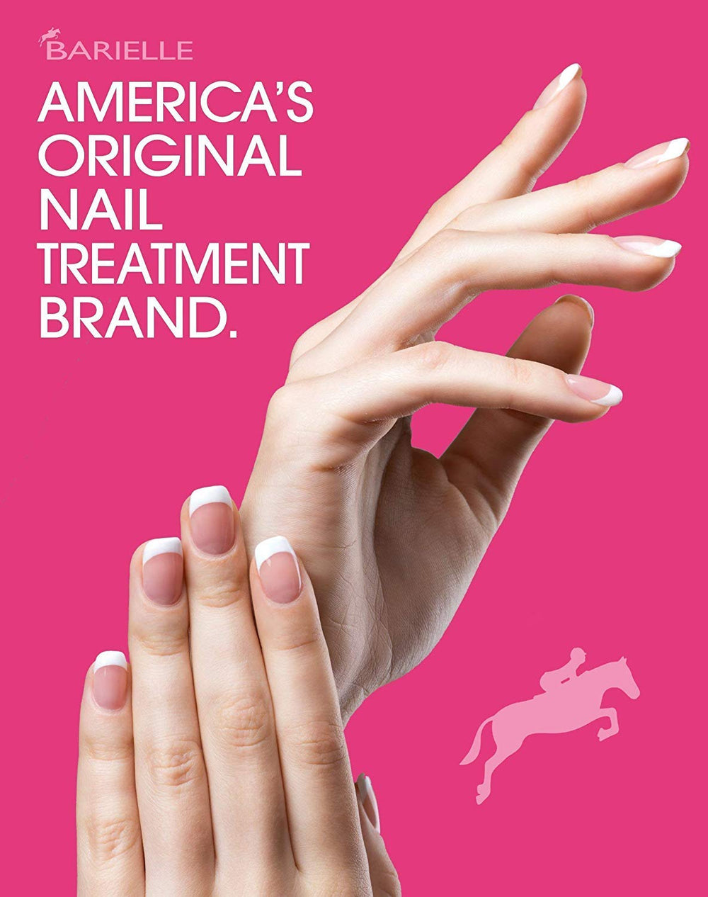 Barielle Nail Strengthener Cream tested on hands highlights conditioning benefits.