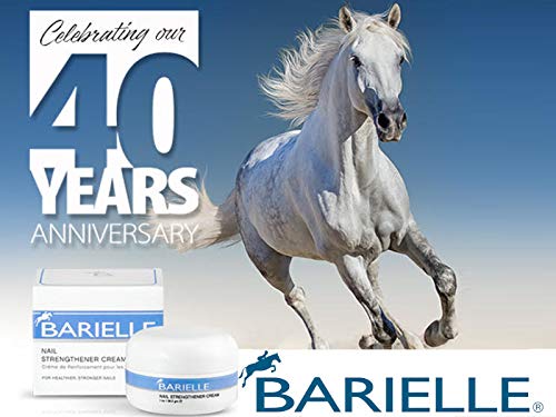 Barielle Nail Strengthener Cream USA-made badge signals trusted quality for nails.