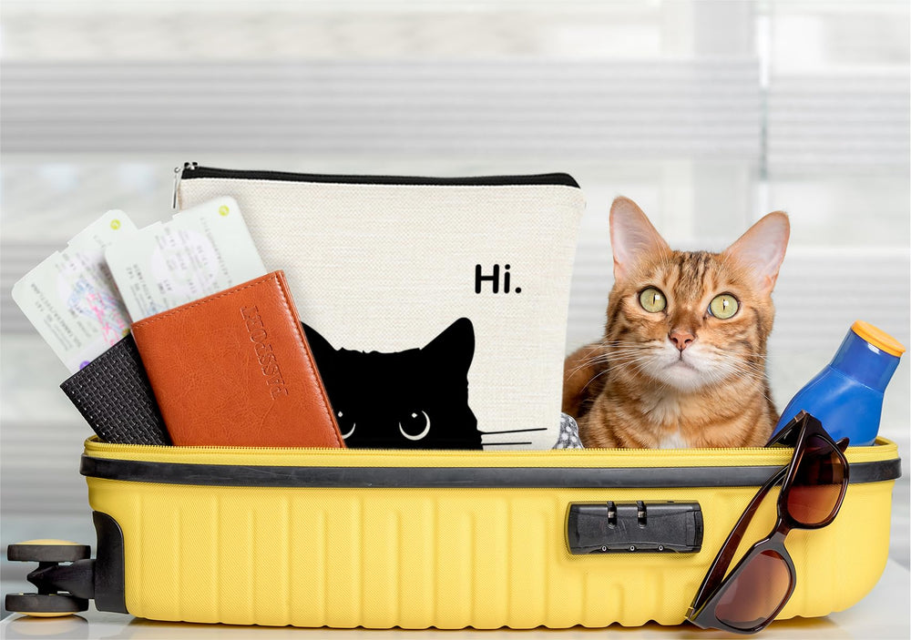 Barpery sleek black cat gift bag elevates gifting for cat lovers.