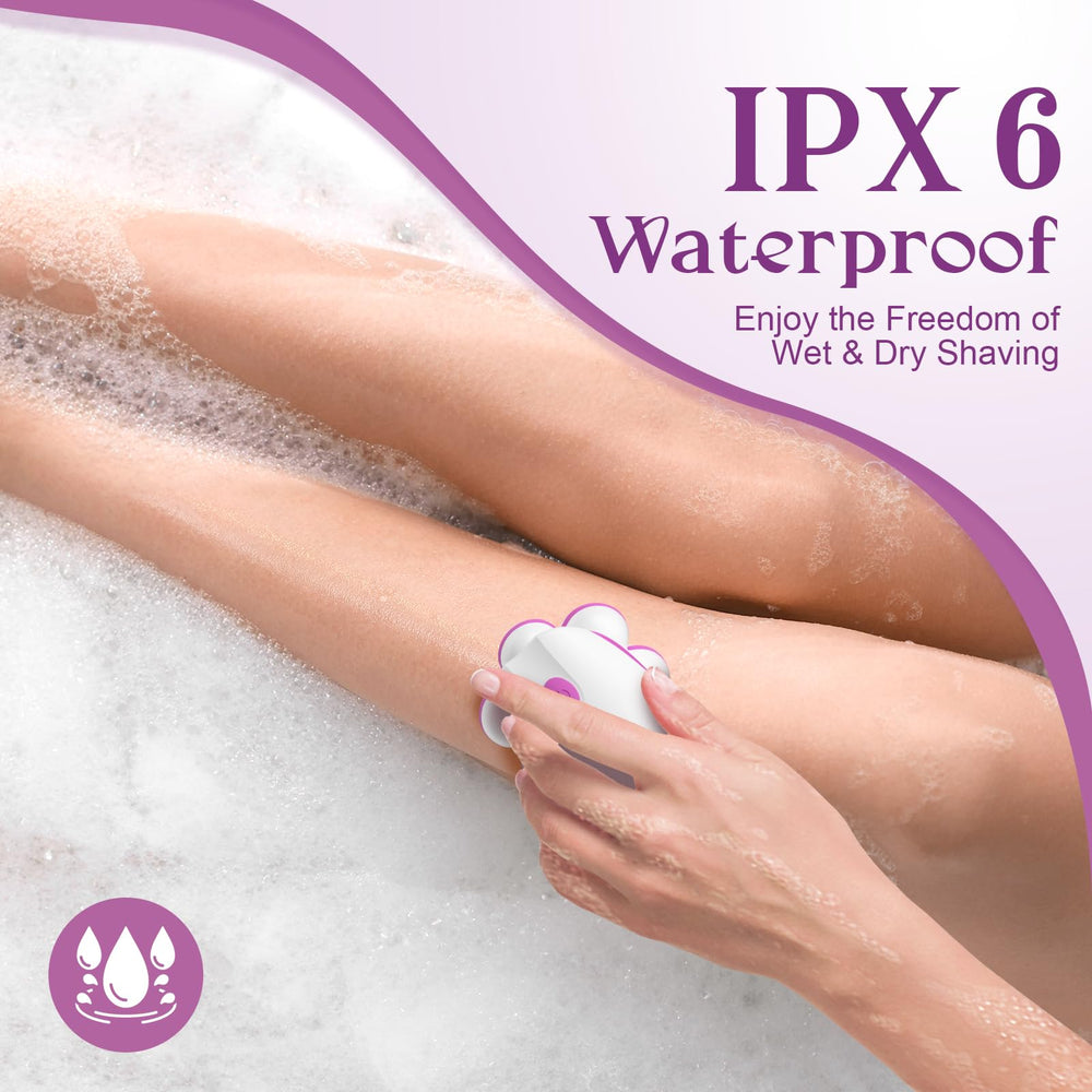 Bartrimber IPX6 waterproof design supports shower-ready shaving and easy cleanup.