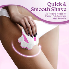 Bartrimber LED-guided shaving system helps reveal every contour for thorough, comfortable grooming.