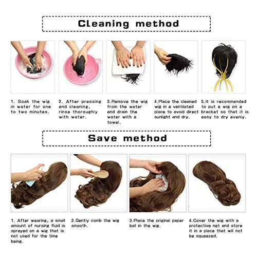 Baruisi wig cap and packaging included for ready-to-wear experience