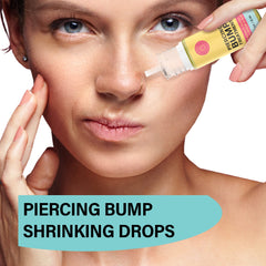 BASE LABORATORIES keloid bump removal oil application demonstrates natural ingredients