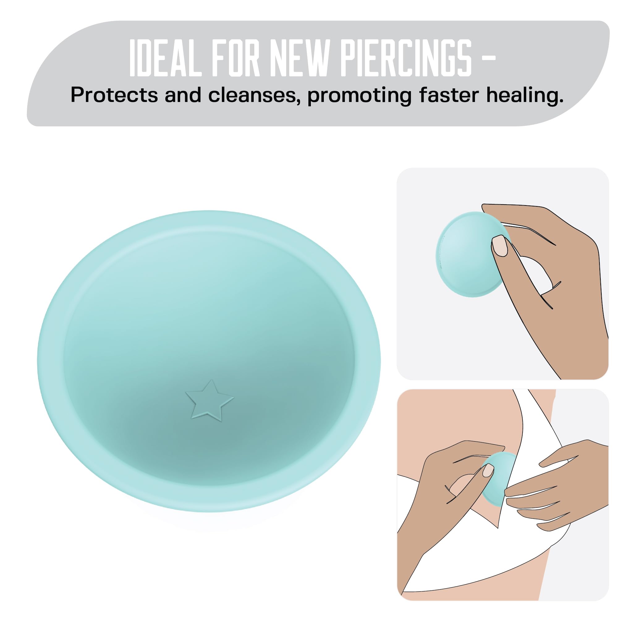 BASE LABORATORIES medical-grade silicone closeup highlighting durable, skin-friendly material for gentle support.