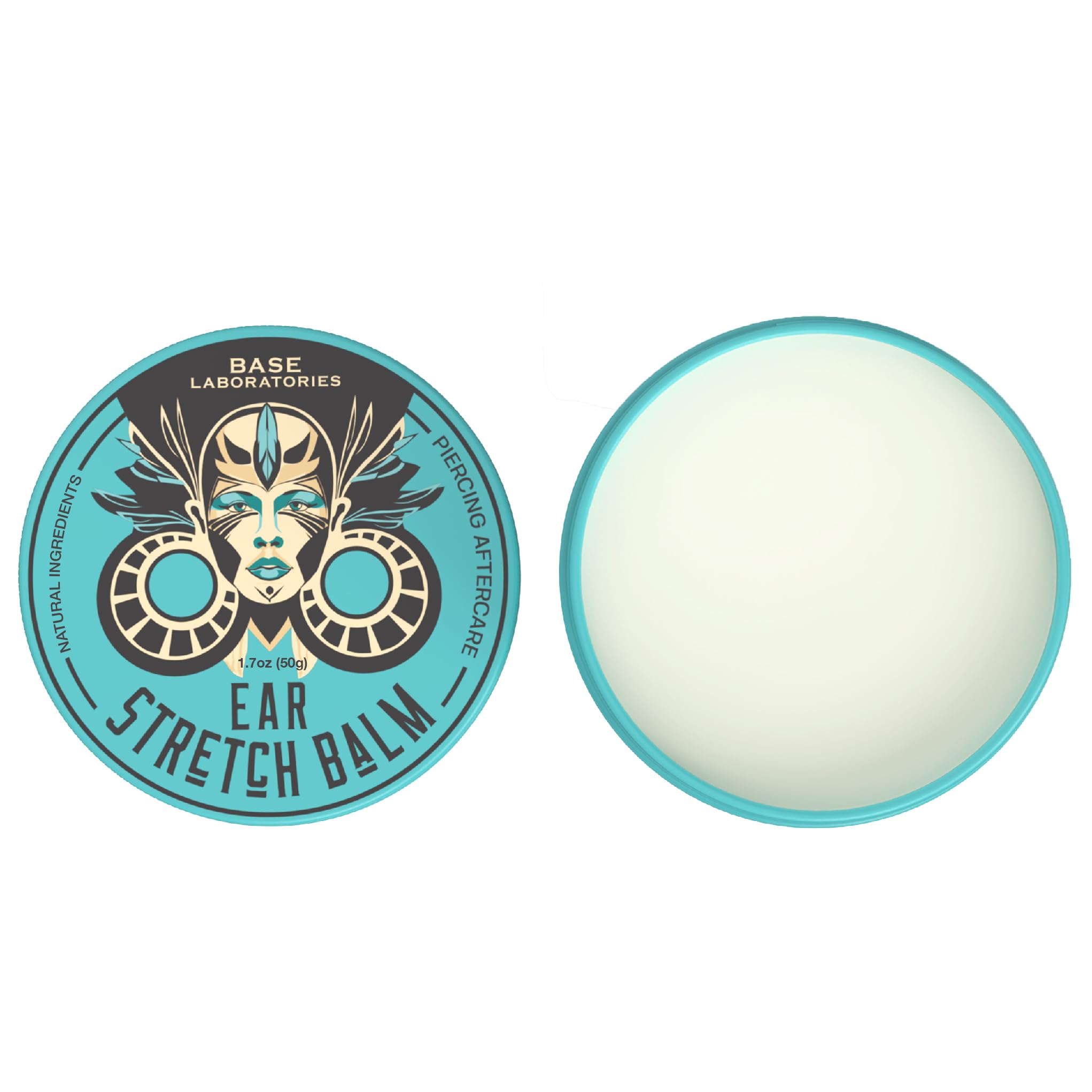 BASE LABORATORIES Piercing aftercare application demonstrating soothing, mess-free balm use.