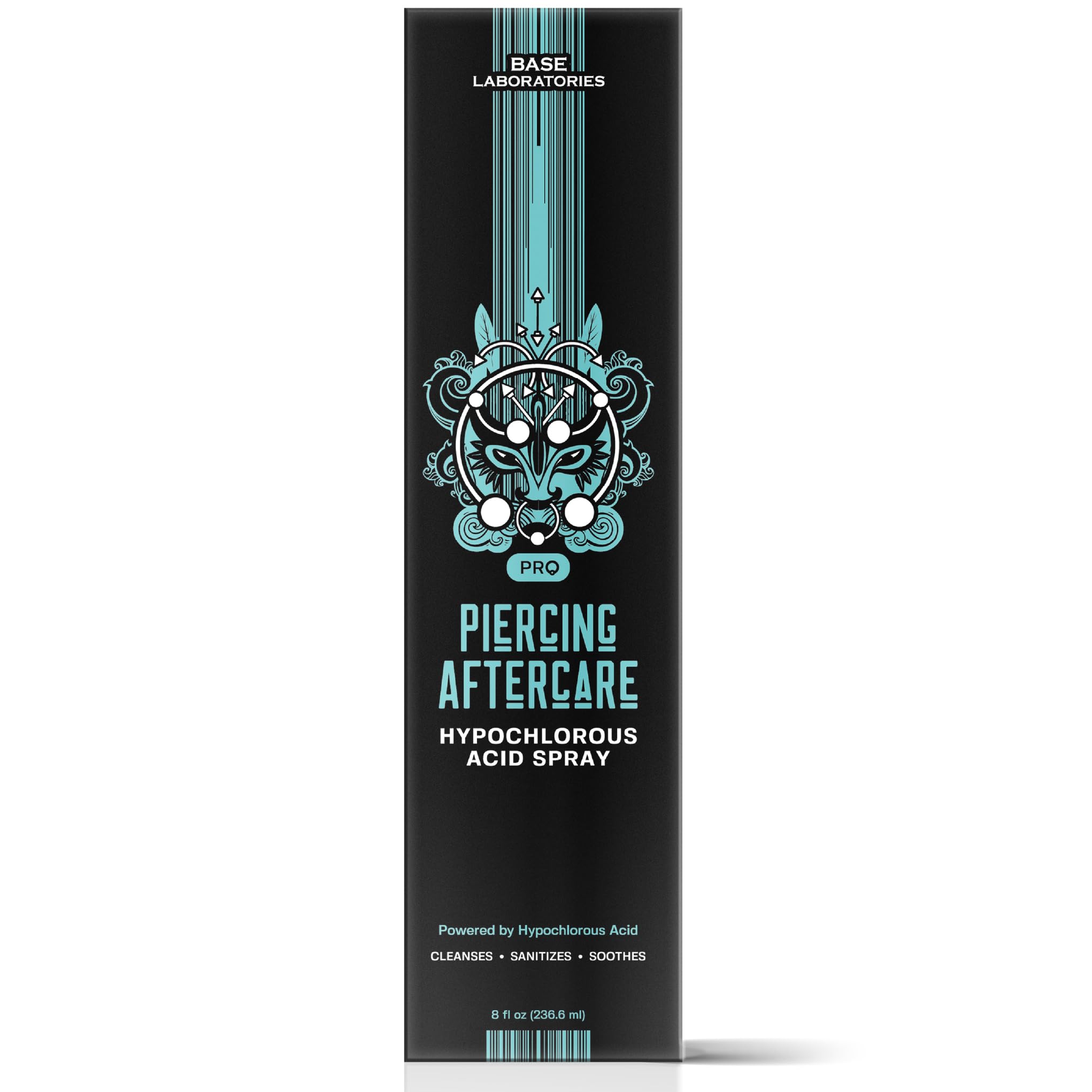 BASE LABORATORIES skin-healing-spray-use illustrates versatile application for wounds and irritation.