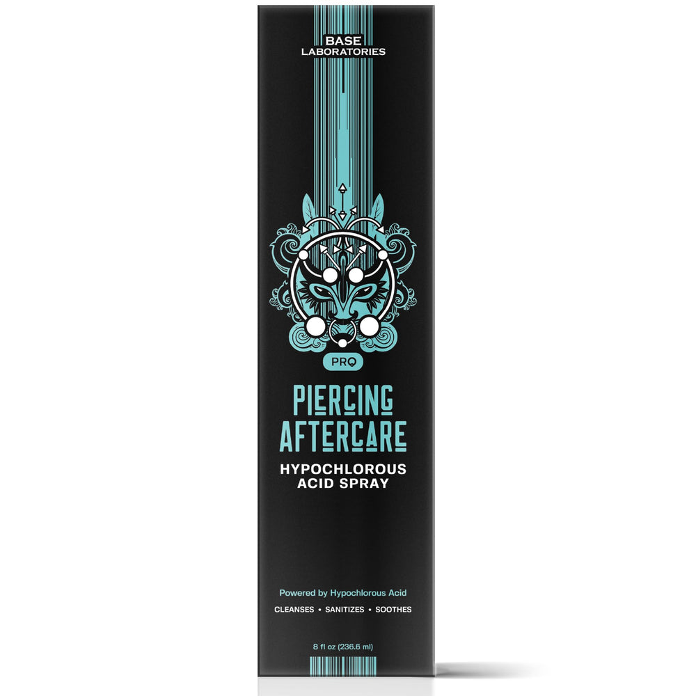 BASE LABORATORIES skin-healing-spray-use illustrates versatile application for wounds and irritation.