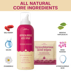 BASE LABORATORIES hypochlorous spray 8oz for quick wound care and soothing cleansing
