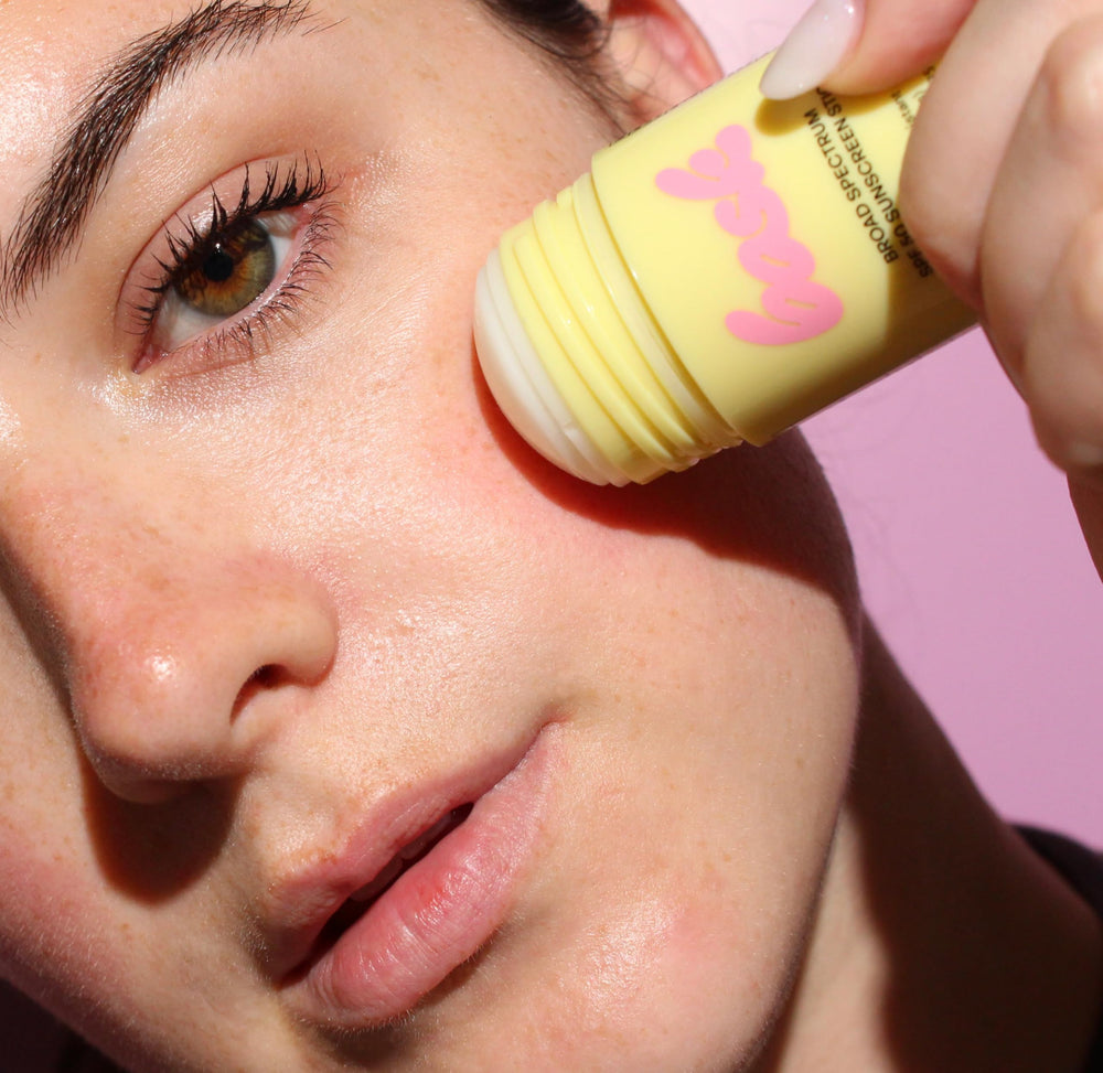 Bask SPF 50 stick in pocket or jacket for travel-friendly sun care.