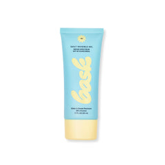 Bask Suncare SPF40 gel texture delivers silky, light sunscreen feel