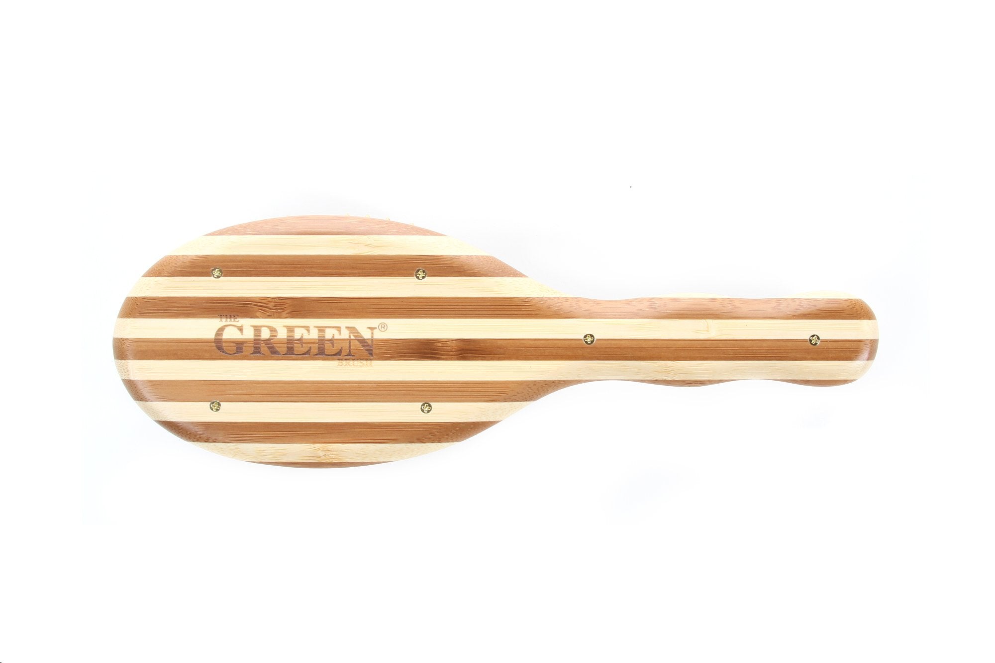 Bass Green Brush All Hair Types designed for versatile detangling across textures.