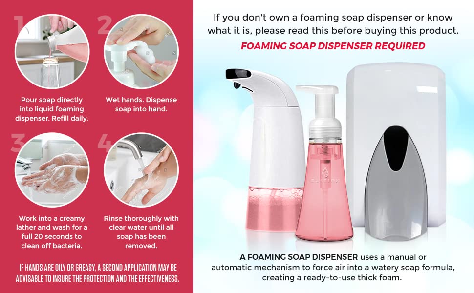 Bastion Pink Grapefruit Foaming Hand Soap bulk refill supports low-waste, American-made household care.