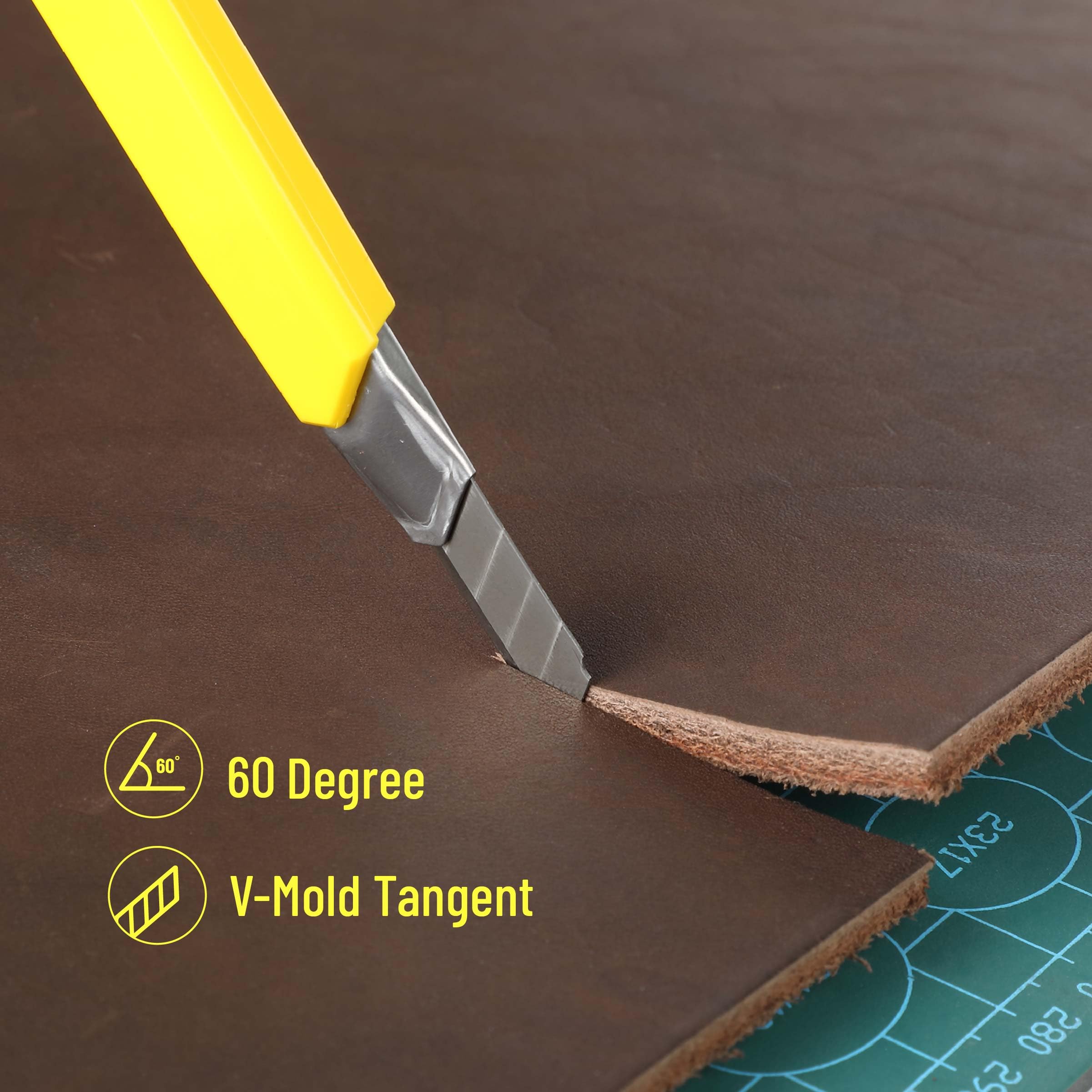 Bates Choice snap-off blades stainless steel construction ensures corrosion resistance indoors and outdoors.