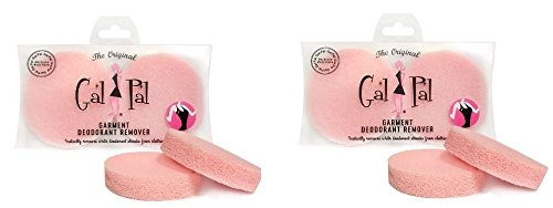 Bath Accessories deodorant remover sponge pink removes deodorant marks from clothing