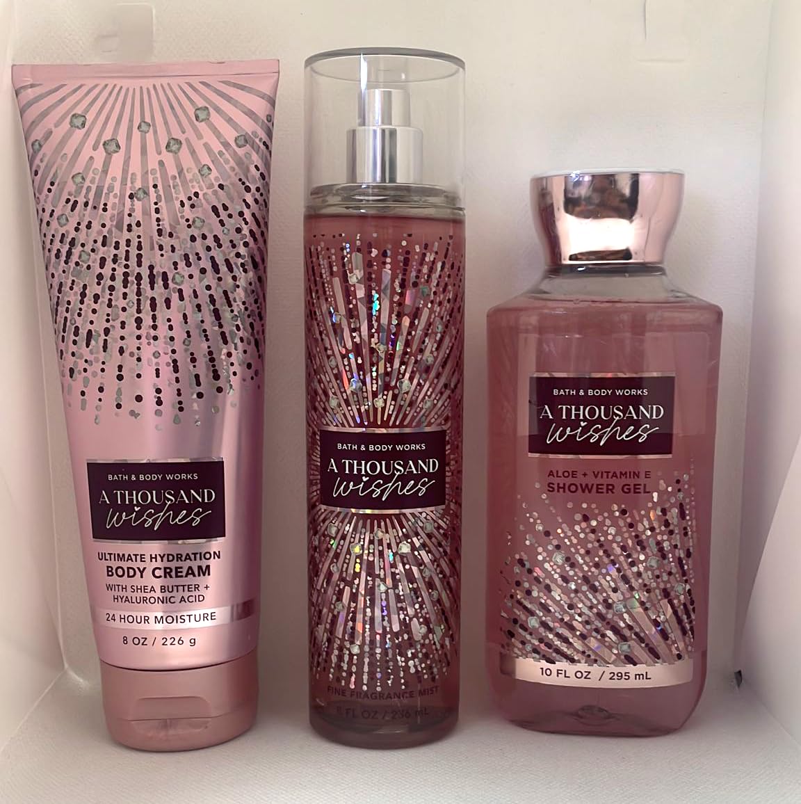 Bath & Body Works A Thousand Wishes body cream tub—hydrating daily fragrance and softness
